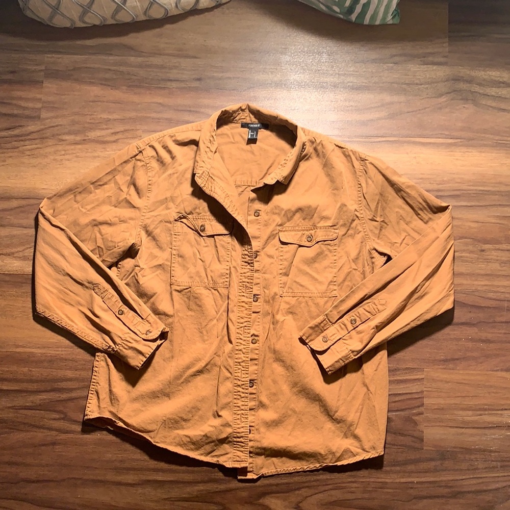 Oversized Button Down Shirt
